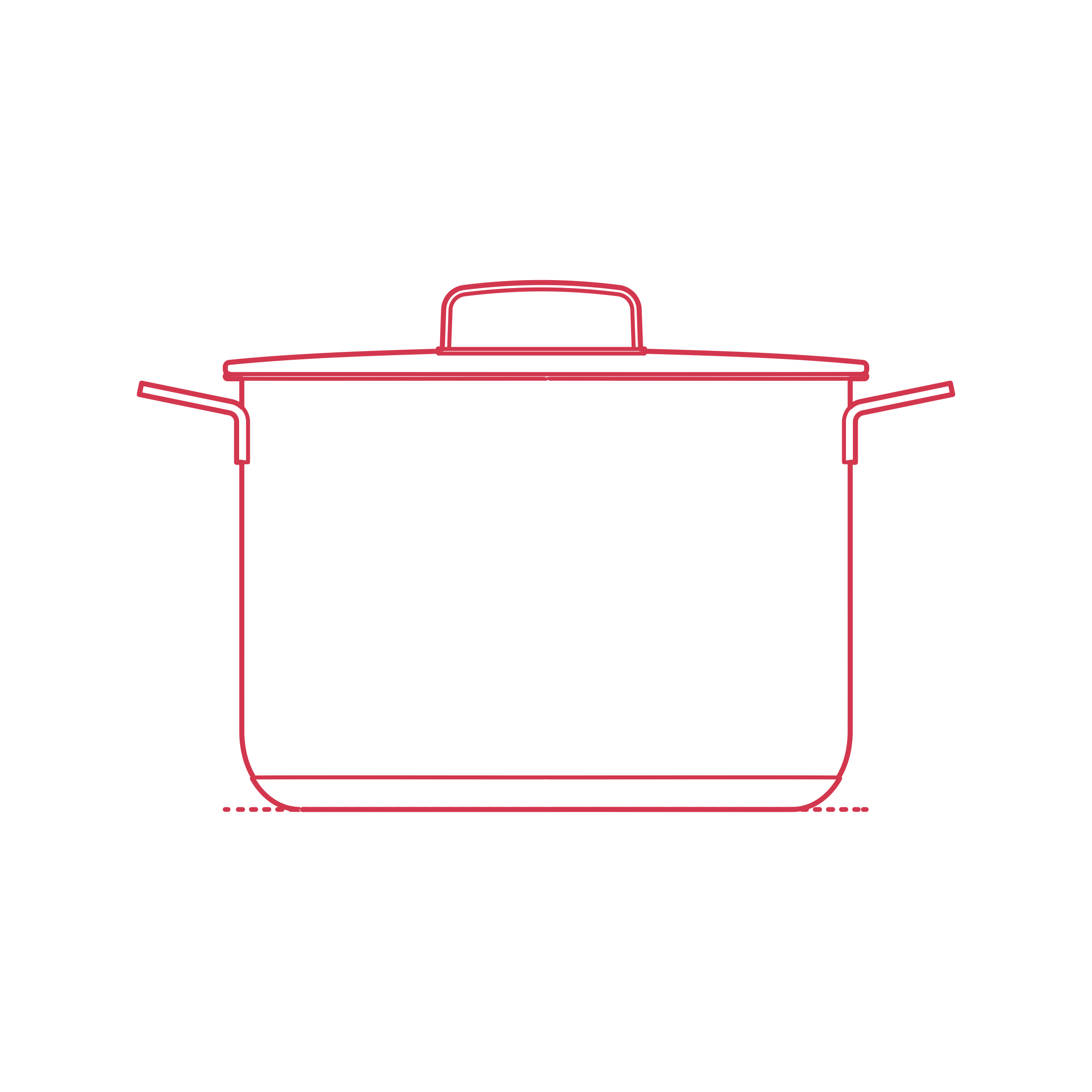 Objects Cooking Pots Ikea 365 Stock Pot 10.6 Qt Stencil Svg Vector Free Vectors